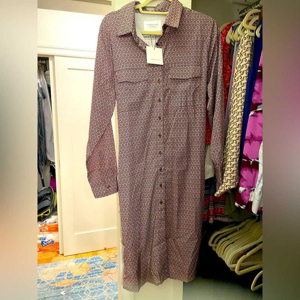 Patterned Dress from The Shirt by Rochelle Behrens